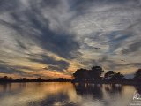 2017-11-16-001-DSC 8718-8721-HDR-Balanced-2048-Sig  Hatchet Pond sunset - HDR1